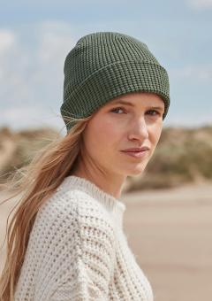 Organic Cotton Waffle Beanie