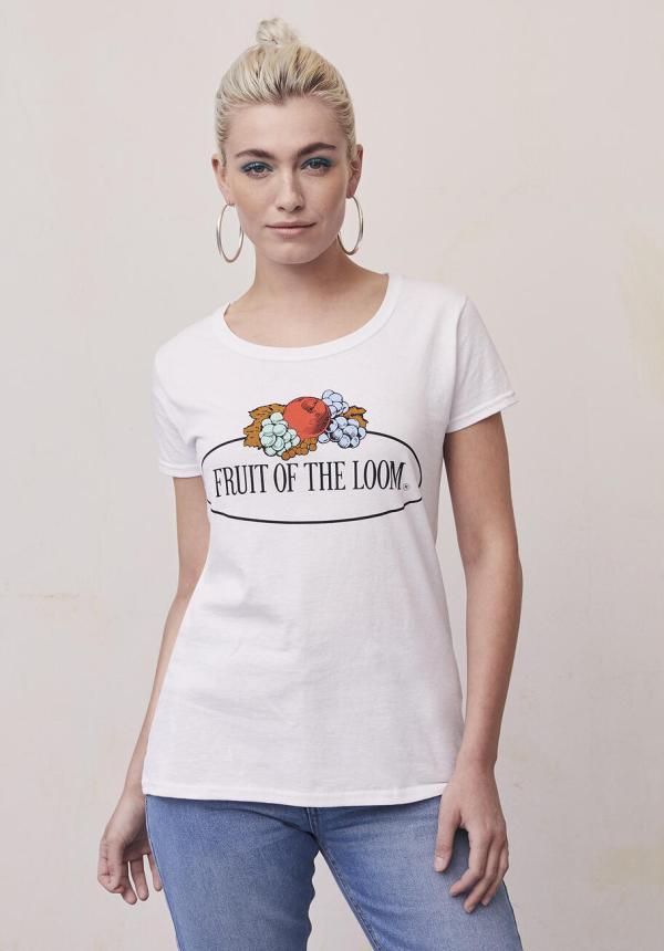 FR 17801 - Ladies Vintage T Large Logo Print