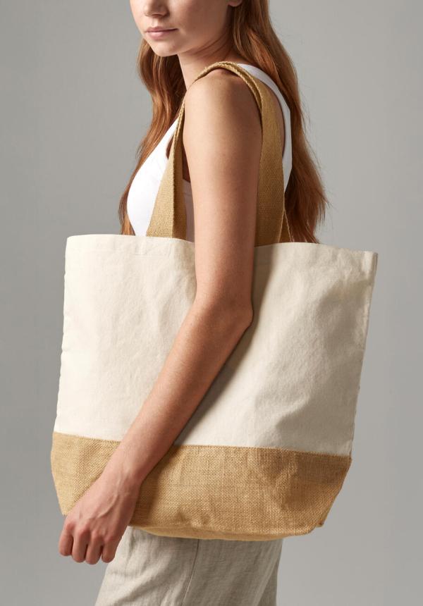 FR 66528 - Jute Base Canvas Tote FR 66528 - Jute Base Canvas Tote