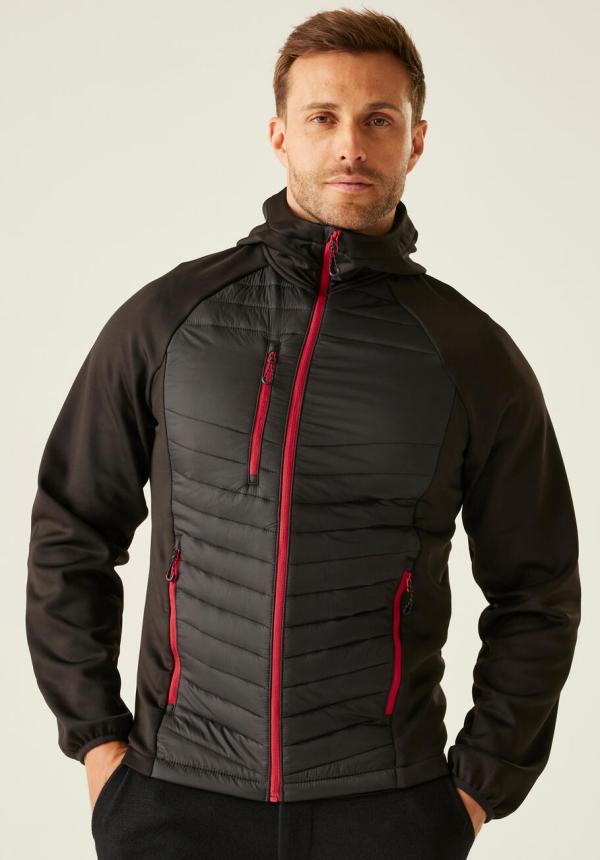 FR 79017 - Men’s Navigate Hybrid Hooded Jacket FR 79017 - Men’s Navigate Hybrid Hooded Jacket