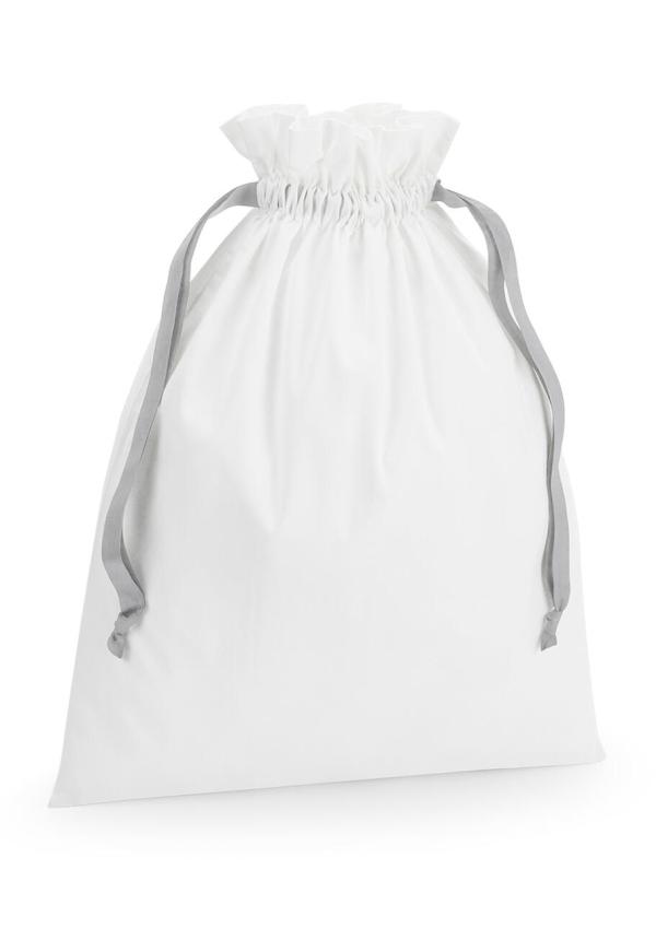 FR 92128 - Cotton Gift Bag with Ribbon Drawstring FR 92128 - Cotton Gift Bag with Ribbon Drawstring