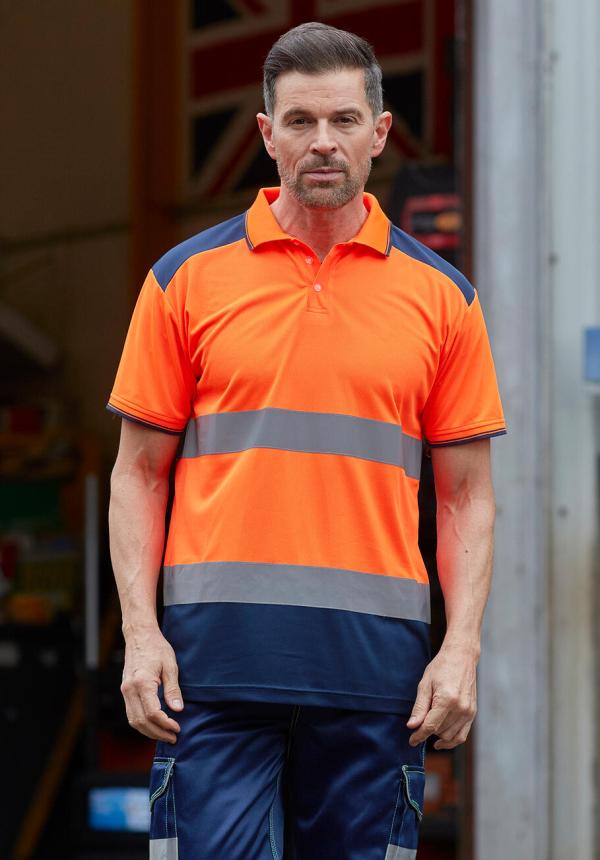 FR 92977 - Fluo 2-Tone Polo FR 92977 - Fluo 2-Tone Polo