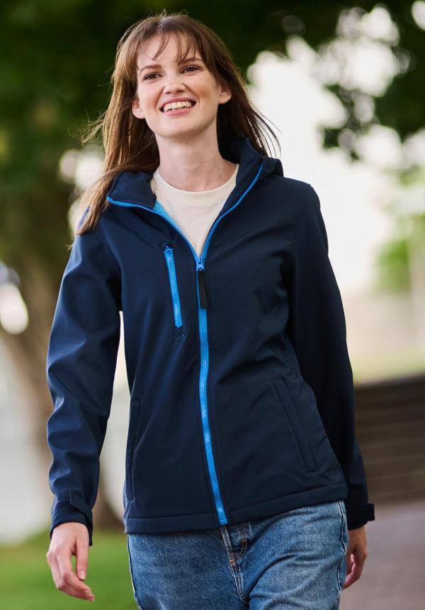 FR 94917 - Women's Venturer 3-Layer Hooded Softshell Jacket FR 94917 - Women's Venturer 3-Layer Hooded Softshell Jacket