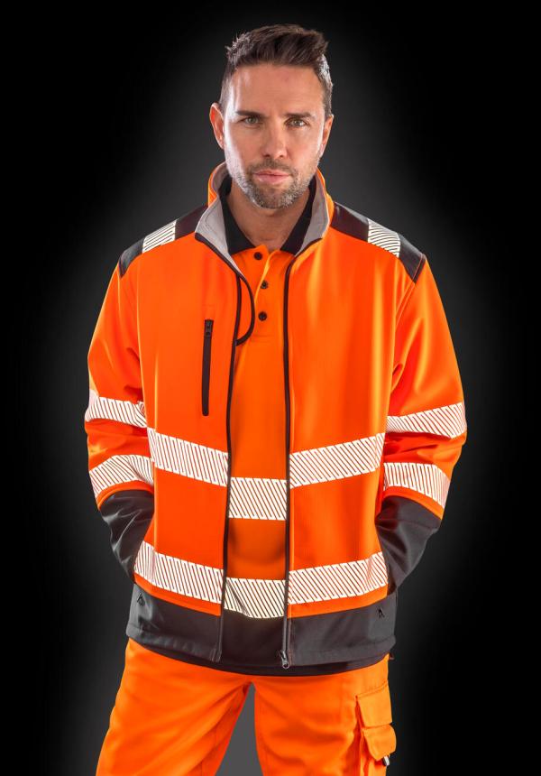 FR 95133 - Printable Ripstop Safety Softshell FR 95133 - Printable Ripstop Safety Softshell
