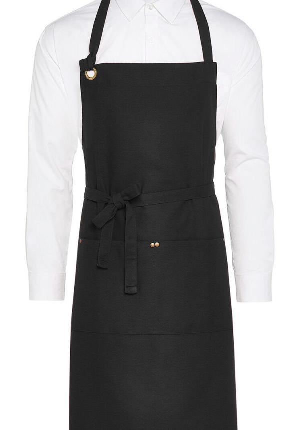 FR 96359 - PROVENCE - Eyelet Bib Apron with Pocket FR 96359 - PROVENCE - Eyelet Bib Apron with Pocket