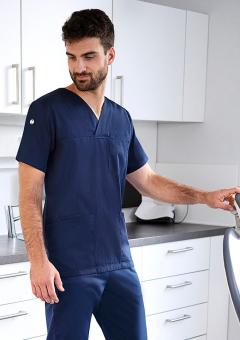 Men's Slip-on Tunic Essential Short Sl.