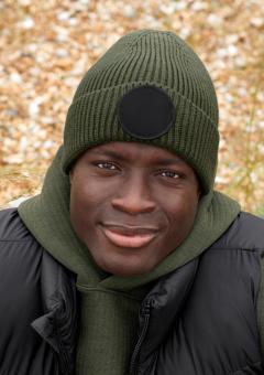 Circular Fashion Patch Beanie