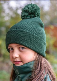 Junior Pom Pom Beanie