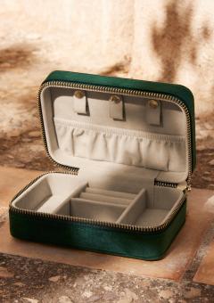 Velvet Travel Jewellery Box Velvet Travel Jewellery Box