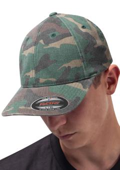 Flexfit Garment Washed Camo