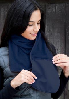 Fleece Scarf with Pocket Fleece Scarf with Pocket