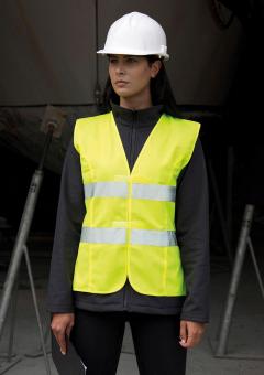 Recycled Women's Hi-Viz Fitted Tabard