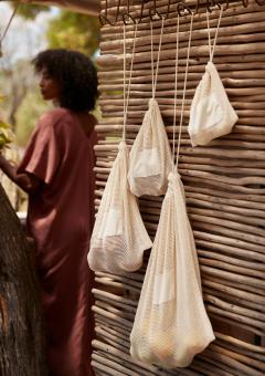 Organic Cotton Mesh Sacks