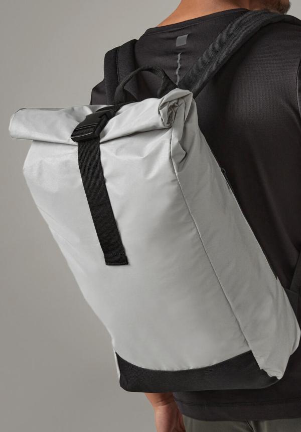FR 07529 - Reflective Roll-Top Backpack FR 07529 - Reflective Roll-Top Backpack