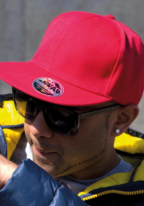 FR 08334 - Bronx Original Flat Peak Snap Back Cap FR 08334 - Bronx Original Flat Peak Snap Back Cap
