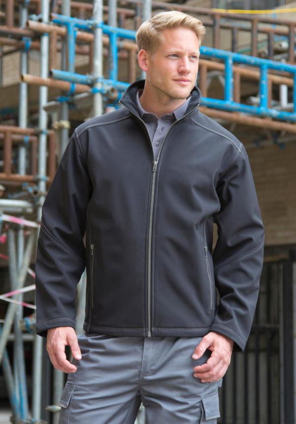 FR 09833 - Men's Treble Stitch Softshell FR 09833 - Men's Treble Stitch Softshell