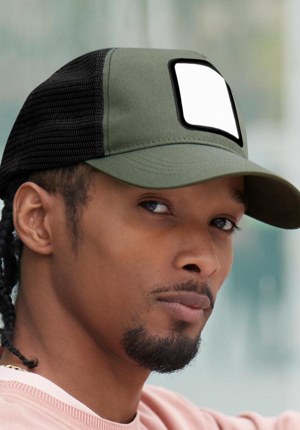 FR 13469 - Appliqué Patch 5 Panel Trucker FR 13469 - Appliqué Patch 5 Panel Trucker