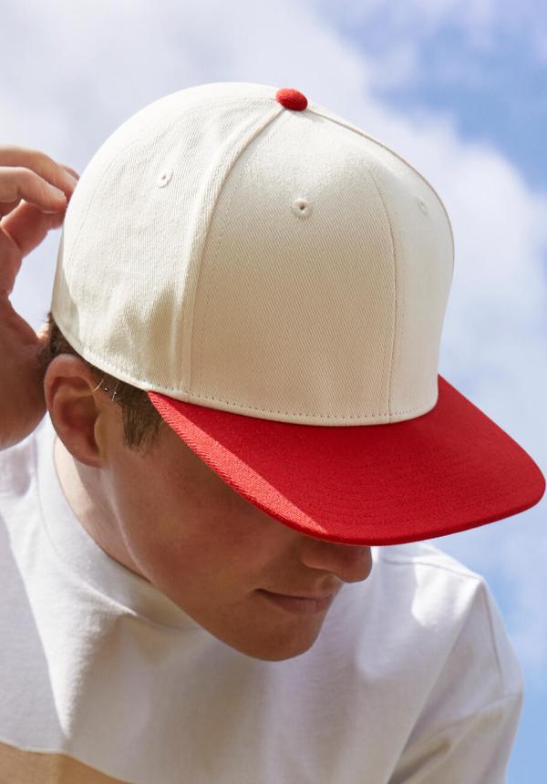 FR 14569 - Contrast Flat Peak 6 Panel Cap FR 14569 - Contrast Flat Peak 6 Panel Cap