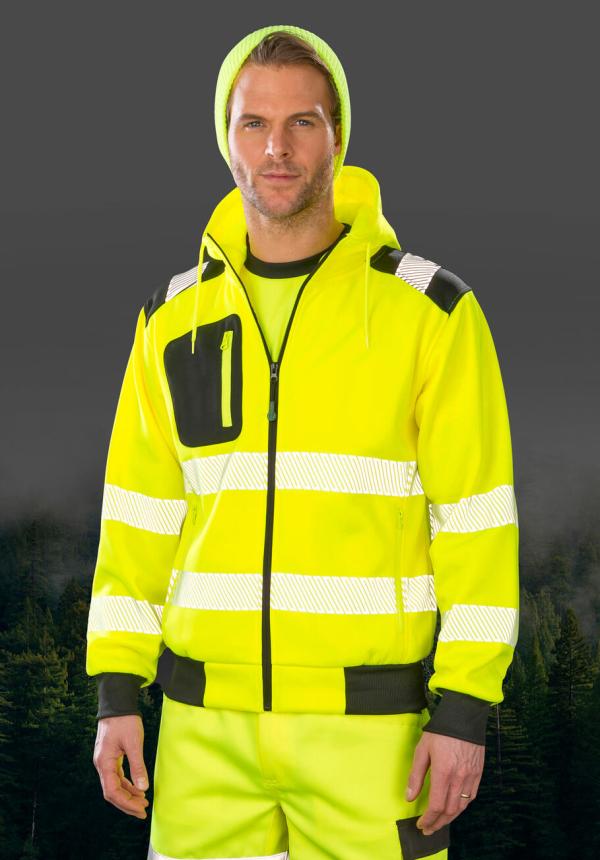 FR 20033 - Recycled Robust Zipped Safety Hoody FR 20033 - Recycled Robust Zipped Safety Hoody