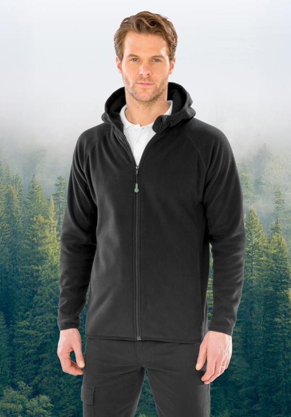 FR 28333 - Hooded Recycled Microfleece Jacket FR 28333 - Hooded Recycled Microfleece Jacket