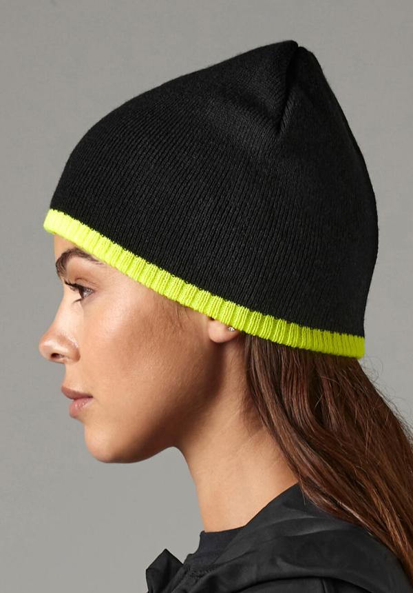 FR 30769 - Two-Tone Beanie Knitted Hat