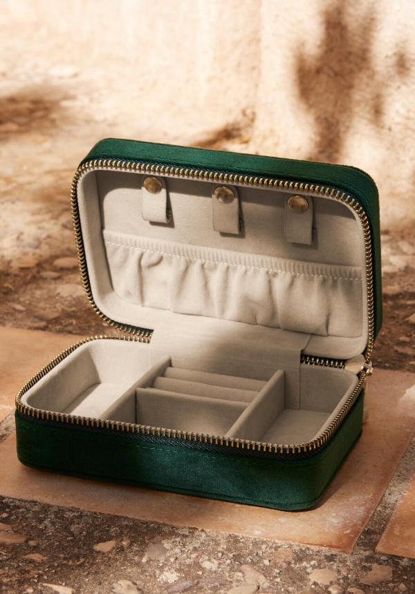FR 30829 - Velvet Travel Jewellery Box FR 30829 - Velvet Travel Jewellery Box