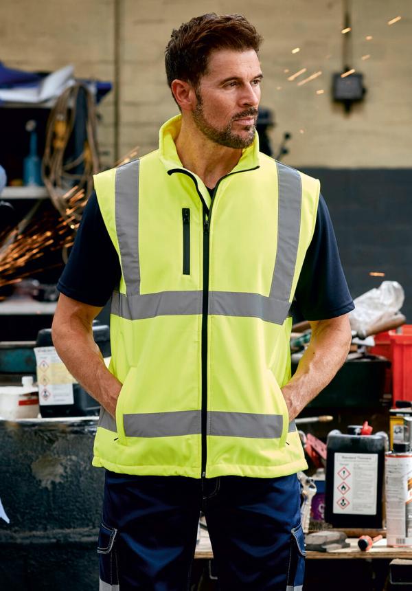 FR 42677 - Fluo Softshell Bodywarmer FR 42677 - Fluo Softshell Bodywarmer