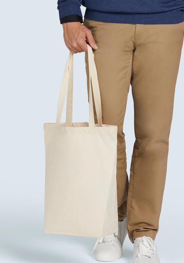FR 64557 - Cotton Bag LH with Gusset FR 64557 - Cotton Bag LH with Gusset