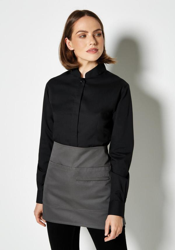 FR 75911 - Women's Tailored Fit Mandarin Collar Shirt FR 75911 - Women's Tailored Fit Mandarin Collar Shirt