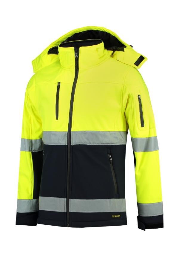 A T52 - Bi-color EN ISO 20471 Softshell