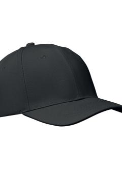 6 panel baseball sapka 260g/m²