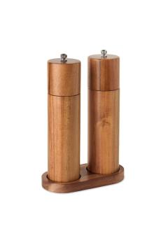 Akáciafa só- és borsőrlő