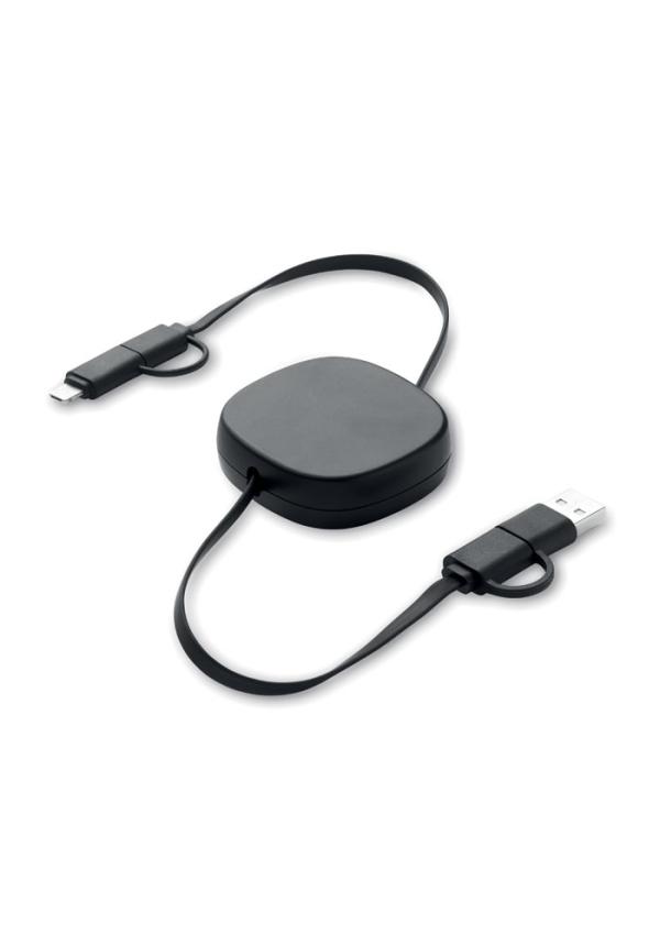MO MO2425 - 60W visszahúzható töltőkábel