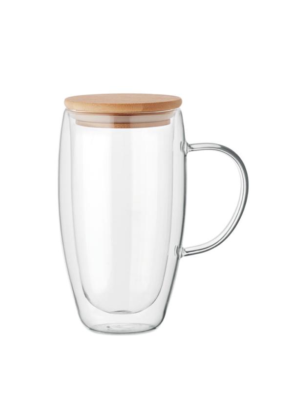 MO MO2673 - Dupla falú üvegbögre 450ml