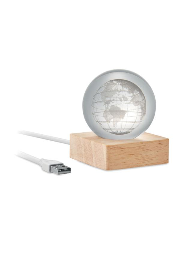 MO MO2690 - LED földgömb üveggömb