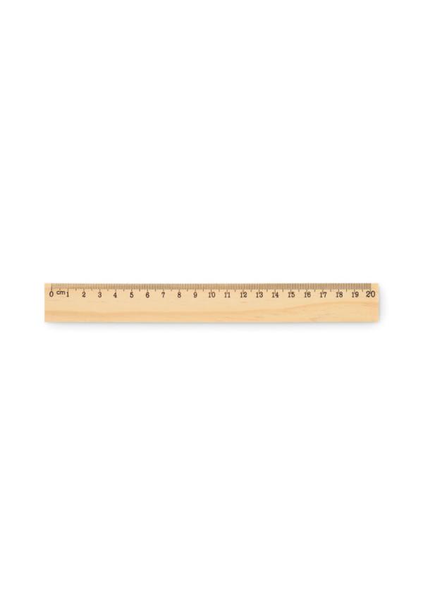 MO MO2917 - Fa vonalzó 20cm