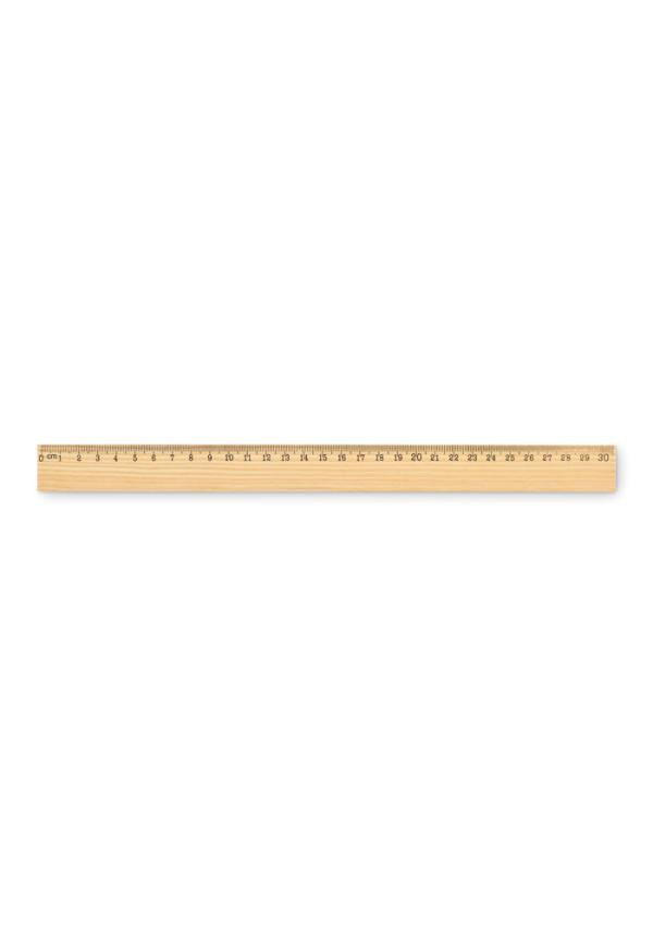 MO MO2918 - Fa vonalzó 30 cm
