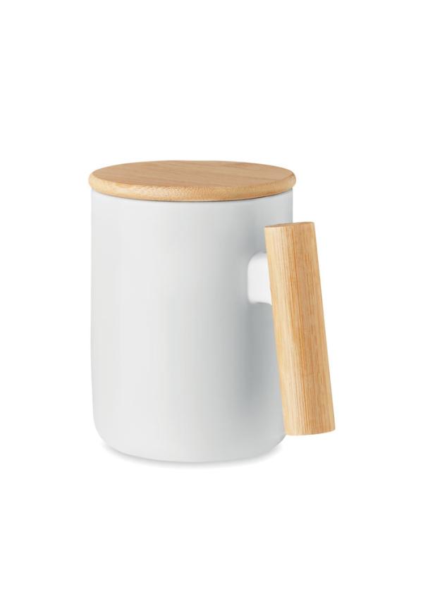 MO MO6781 - Porcelán bögre fedéllel 380 ml