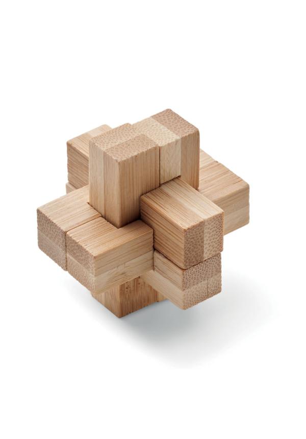 MO MO6988 - Fejtörő kirakó bambuszból