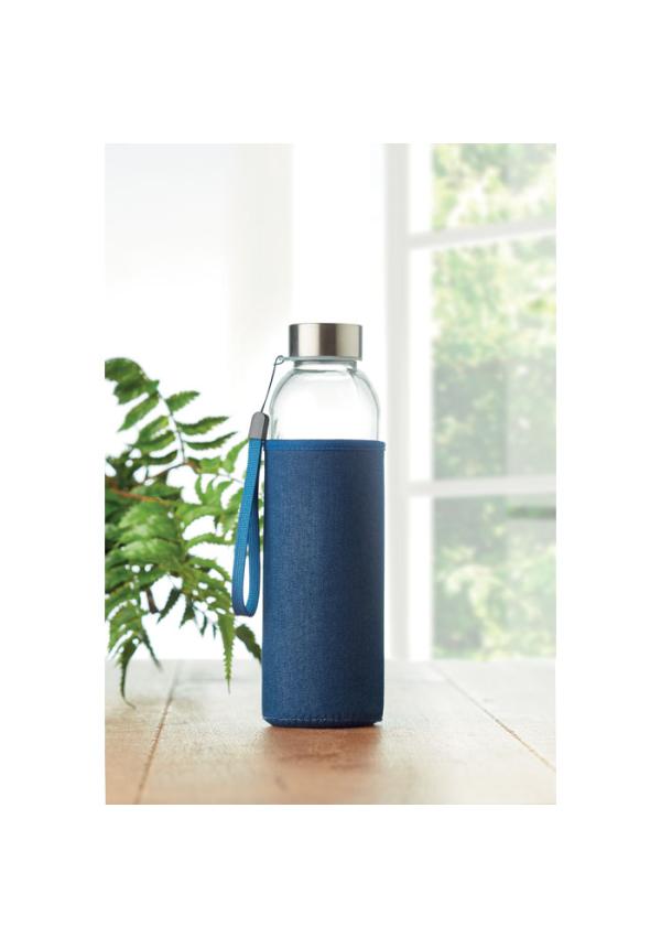 MO MO6192 - Üveg palack tokban, 500 ml
