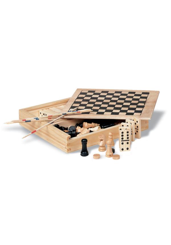 MO KC2941 - 4 játék fadobozban