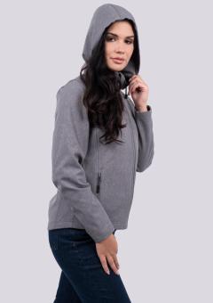 NŐI 3 RÉTEGŰ LEVEHETŐ KAPUCNIS SOFTSHELL DZSEKI