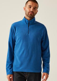 MICRO ZIP NECK FLEECE