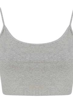fENNTARTHATÓ FORRÁSBÓL SZÁRMAZÓ PÁNTOS NŐI CROP TOP