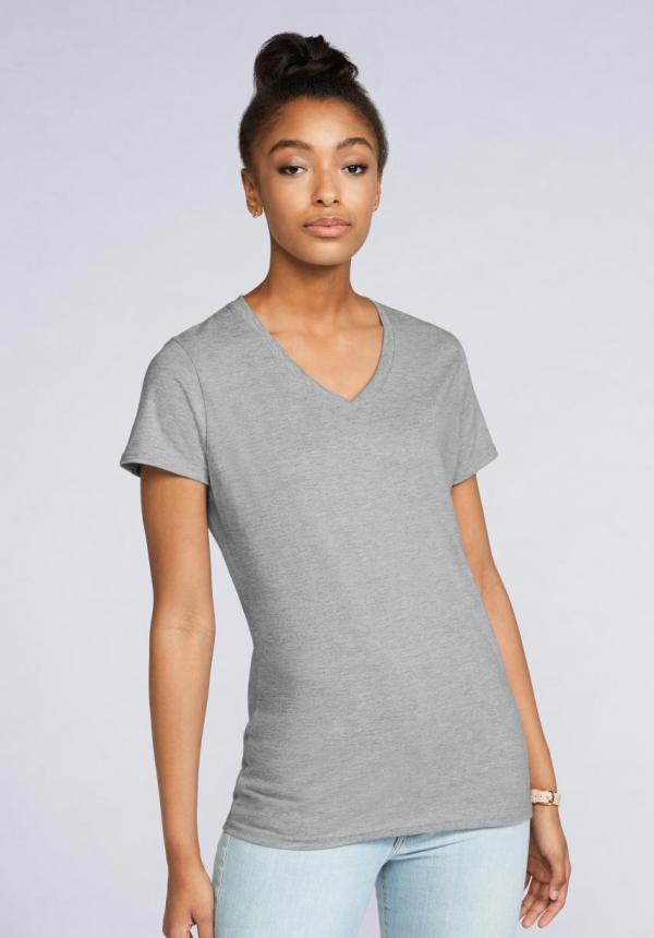 U GIL4100V - PREMIUM COTTON® NŐI V-NYAKÚ PÓLÓ