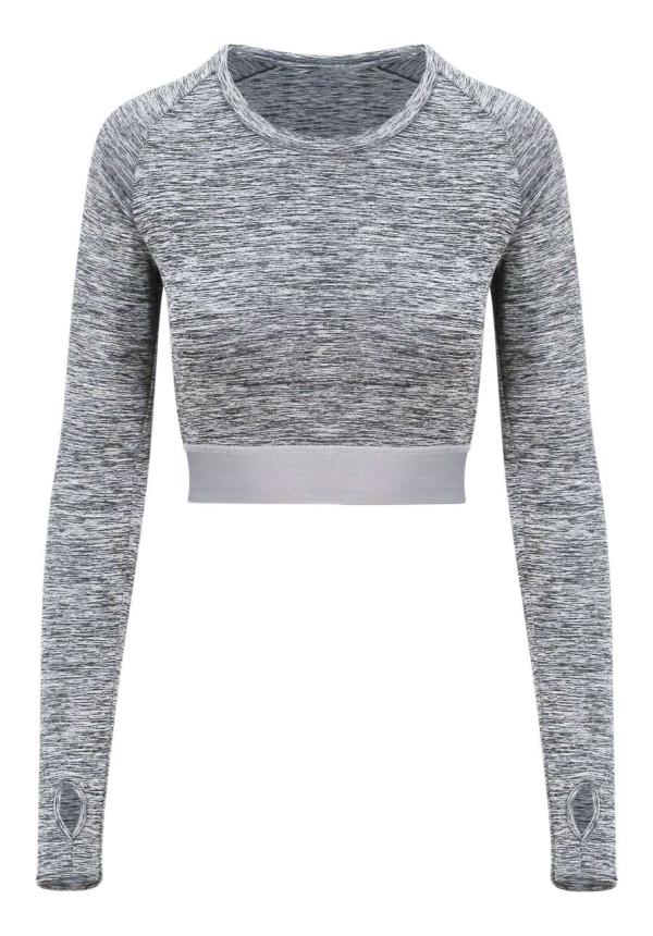 U JC039 - NŐI HOSSZÚ UJJÚ CROP TOP