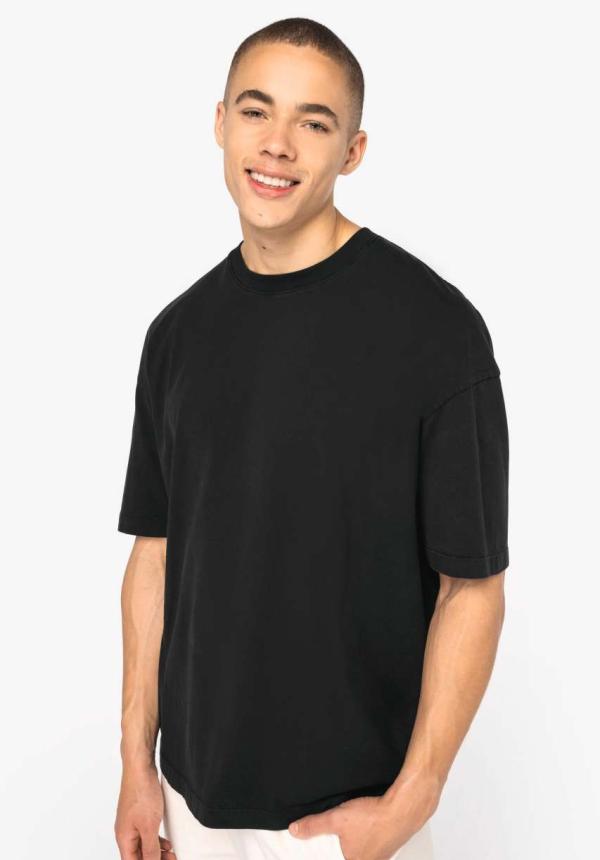 U NS326 - FÉRFI OVERSIZED MOSOTT HATÁSÚ PÓLÓ