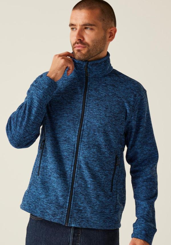 U RETRF603 - THORNLY MEN - FULL ZIP MARL FLEECE U RETRF603 - THORNLY MEN - FULL ZIP MARL FLEECE