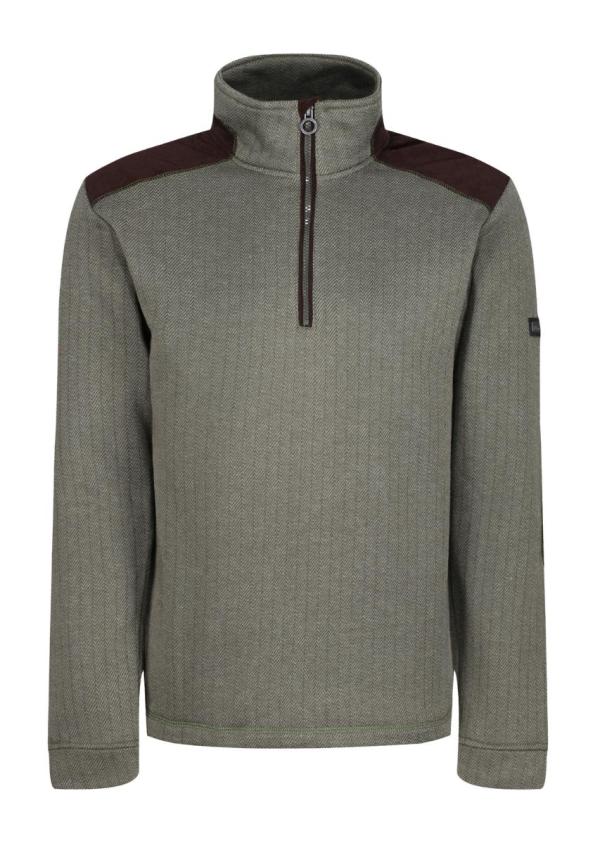 U RETRF665 - HOLBECK HALF ZIP FLEECE