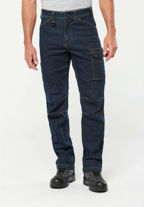 U WK705 - FÉRFI TÖBBZSEBES DENIM NADRÁG U WK705 - FÉRFI TÖBBZSEBES DENIM NADRÁG
